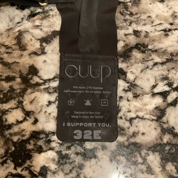 Cuup The Plunge Mesh Bra Sz 32E NWOT - Picture 4 of 4